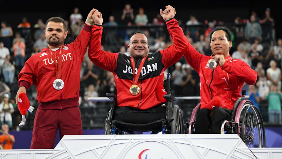 Bảng tổng sắp huy chương Paralympic Paris 2024 hôm nay (6-9)